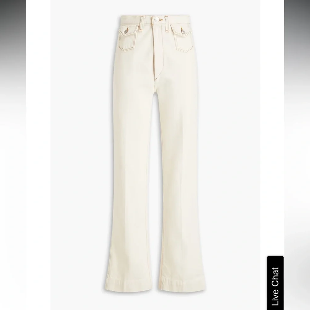 Re/done 70s Pocket Wide Leg Jeans - Picture 4 of 12